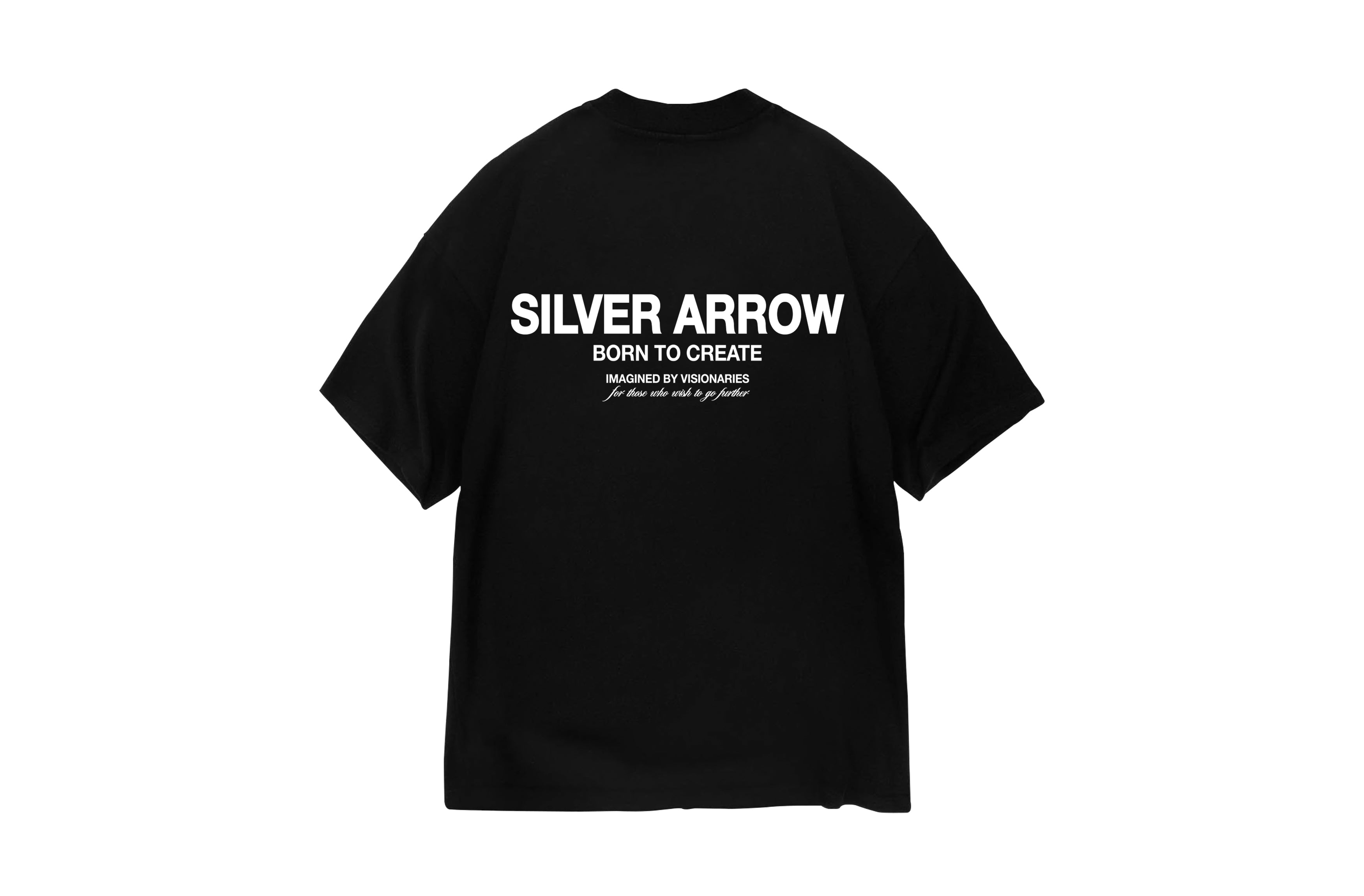 Born To Create T-Shirt – Silver Arrow Salon
